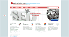 Desktop Screenshot of 01webmarketing.com