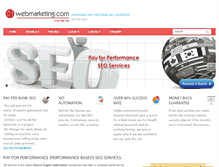 Tablet Screenshot of 01webmarketing.com